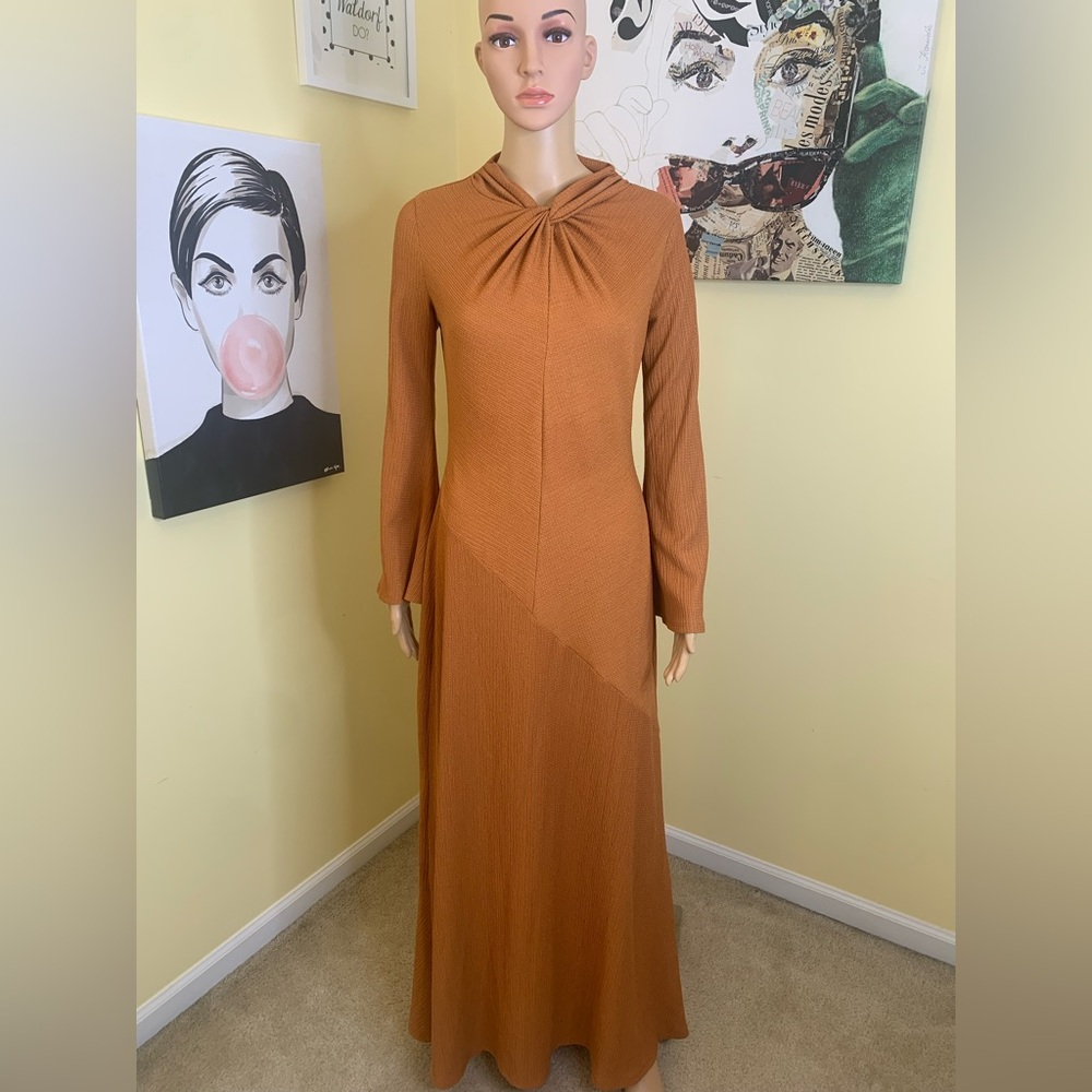 ASOS Orange Maxi Dress - Picture 3 of 7